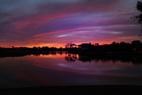 sunset-over-the-golf-course-644474_1280