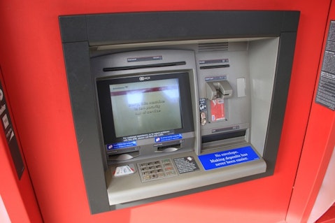ATM, bank, machine, money
