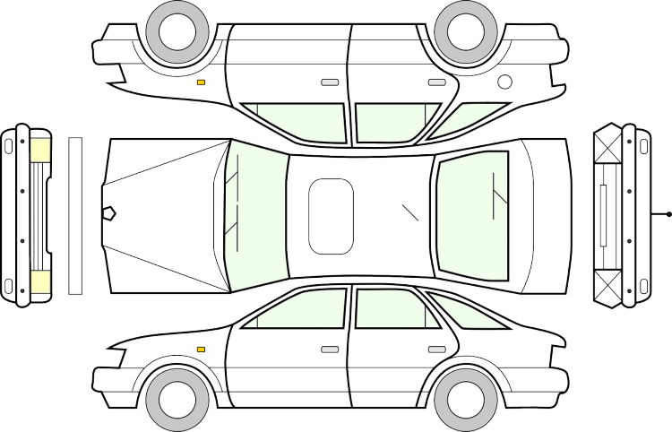 automobile, car, parts, layout
