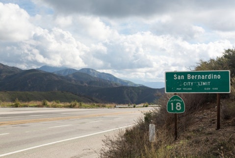 Biggest Cities on the San Andreas Fault Line San Bernardino