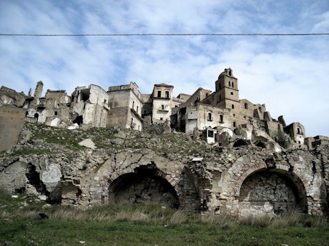Most Famous Abandoned Places in the World Craco, Italy