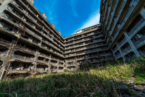Most Famous Abandoned Places in the World Hashima Island, Japan