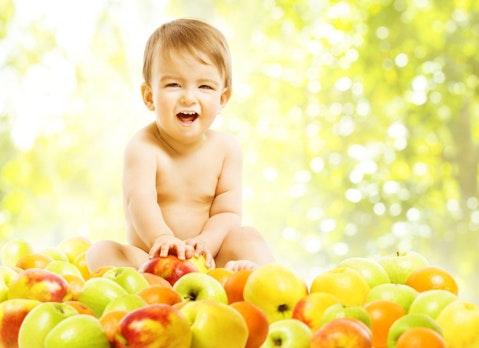 Most Common Food Allergies In Infants Baby fruit apples