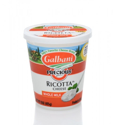 brand, cheese, container, dairy, editorial, food, galbani, illustrative, lactalis, name, ounce, precious, product, red, ricotta, white, food, 