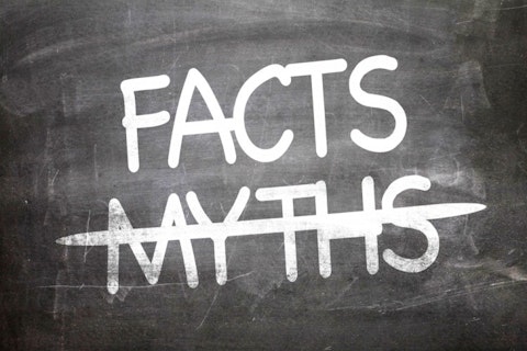 Facts, Myths, blackboard