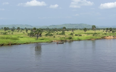 african river, 