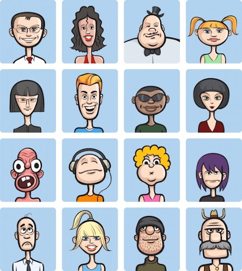 face, vector, cartoon, fat, collection, set, guy, cowboy, bald, human, portrait, woman, various, isolated, mustache, blond, white, head and shoulders, expression, african 11 Common Ethnic Stereotypes That Are Actually True