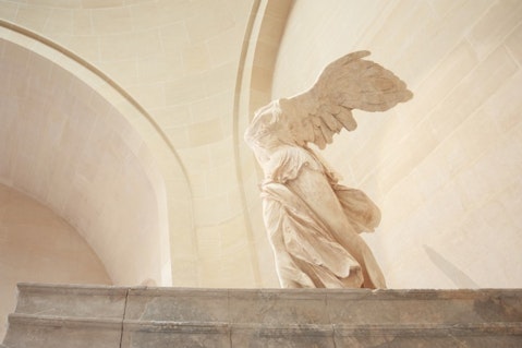 sculpture, france, nike, h.w., mythology, greek, samothrake, of, styx, winged, victory, france, paris, janson, titan, goddess, samothrace, pallas, louvre, victoria 11 Most Famous Sculptures in the World