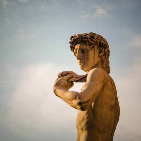 sculpture, art, david, famous, florence, italy, landmark, landmarks, marble, michelangelo, michelangelos, monuments, places, statue, tuscany, Piazza della Signoria in Florence, Tuscany, Italy Most Famous Sculptures in the World
