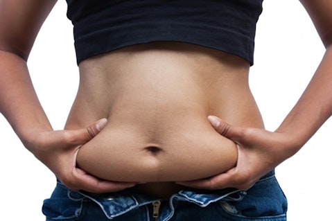 fat, fatness, women, pressure, isolated, human, stretch, despair, white, weight, unhealthy, diet, frustration, concept, losing, adult, obese, cellulite,