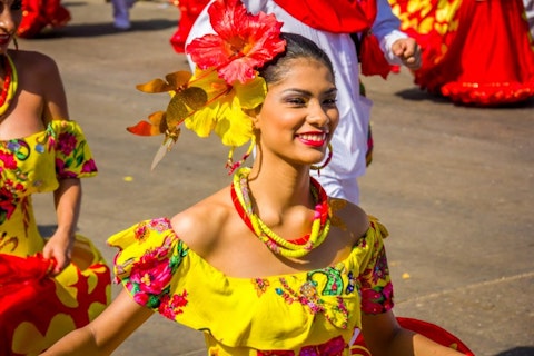 colombia, latin, outdoor, barranquilla, festivities, america, town, ceremony, fun, ethnicity, cultural, flowers, music, culture, south, holiday, sunny, carnaval, dancer, perform, 15 Easiest Cities To Get Laid In The World