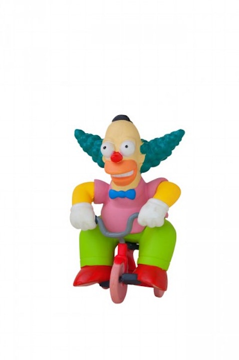  animated, background, character, clown, collectable, editorial, figure, figurine, illustrative, illustrative-editorial, i solated, krusty, on, series, simpsons, television, the, toy, white, 11 Most Watched Simpsons Episodes of All Time