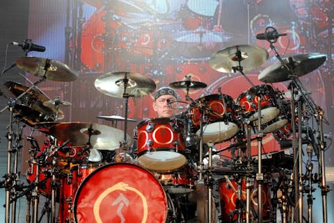 neil, peart, charlotte, canadian, highhat, rock, music, musician, canada, celebrity, drummer, stage, snare, sticks, tom, drums, rush, cymbals, play, live, lights, performance, 11 Greatest Drummers of All Time