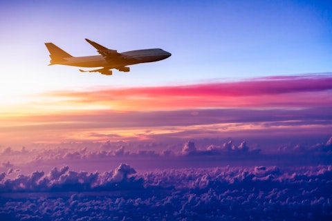 flight, sunset, plane, sky, travel, jet, jumbo, trip, fly, business, air, sunlight, cruise, clear, corporate, sunrise, red, atmosphere, yellow, horizon, airliner, turbine, commercial, 7 Most Profitable Franchises under $50K