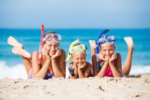 beach, closeup, goggles, leisure, children, fun, activity, tropical, seaside, travel, recreational, boy, diving, sand, happiness, sister, active, summer, kids, details, people, sun,11 Best Countries for Expats To Raise Children 