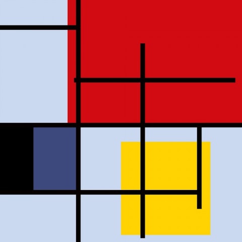 mondrian, piet, abstract, decoration, parallel, print, yellow, vector, line, cyan, crossover, suprematism, tetragon, old, element, black, striped, repeat, fabric, box, illustration,