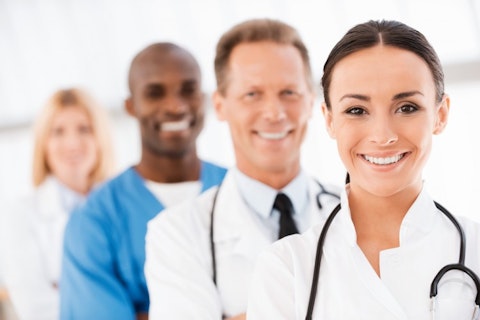 doctor, smiling, group, medical, leadership, ethnicity, standing, background, uniform, care, crowd, on, row, surgeon, practitioner, adult, out, people, skill, black, female, 18 Highest Paying Cities for Doctors