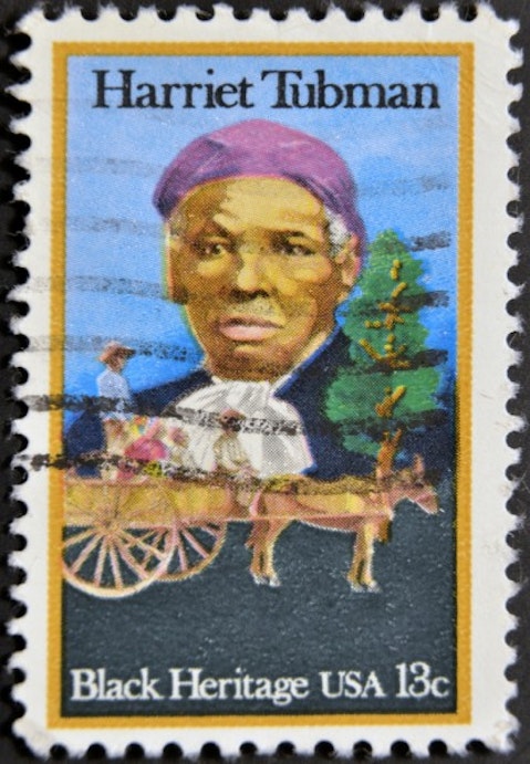 tubman, harriet, stamp, african, american, us, post, humanitarian, america, usa, printed, culture, stain, postal, letter, postage, old, postmarked, philately, black heritage, 10 Most Influential Black People in American History