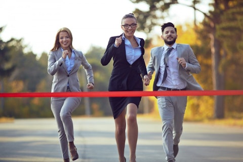 leader, challenge, race, business, determination, adult, competitive, people, caucasian, idea, team, energy, young, woman, businesswoman, rivalry, running, man,11 Jobs Men Will Never Be Able to Do Better than Women