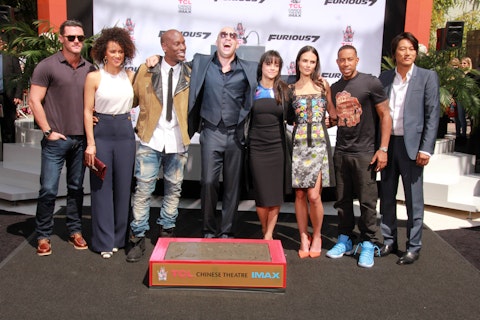 furious, diesel, vin, 7, print, theater, foot, actress, tcl, and, photograph, actor, crew, usa, ceremony, chinese, red, event, celebrity, cast, entertainment, angeles, carapet, los, hand