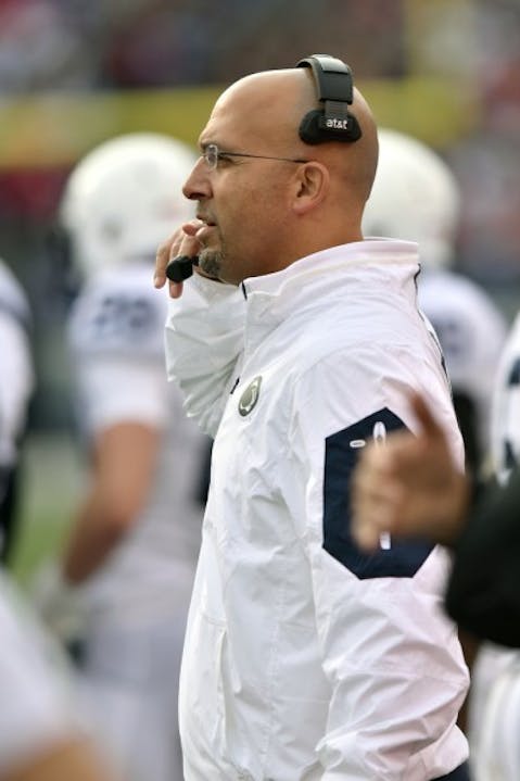 amateur, american, athletes, big, call, coach, college, contest, event, football, game, headset, leader, lions, ncaa, nittany, penn, play, sideline, state, student, university,11 Highest-paid College Football Coaches