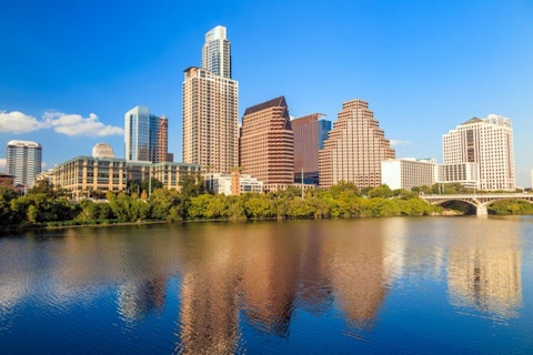 austin, capitol, day, sunset, sky, clear, park, river, calm, shores, central, colorado, panoramic, sunny, skyline, lake, concrete, tall, architecture, relax, buildings, paddle,10 Cities With The Highest Net Migration in America