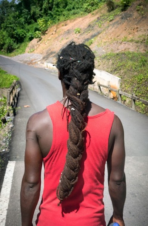braided, casual, clothing, colour, contemplation, day, decisions, diminishing, dirty, dreadlocks, forward, green, hair, hill, image, lifestyles, long, 11 Countries with Highest Black Population outside Africa
