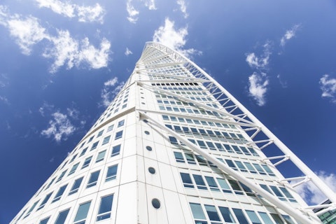 malmo, malmoe, sweden, santiago, modern, sky, calatrava, skyscraper, outdoor, tower, expensive, white, sunrise, geometry, urban, strong, skyline, designer, torso,