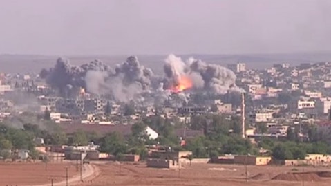 Coalition_Airstrike_on_ISIL_position_in_Kobane Top 10 Most Googled News Stories in 2015