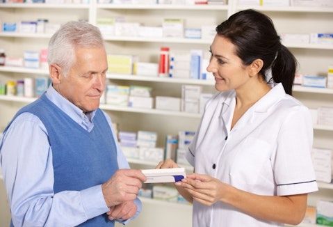 pharmacist, senior, man, talking, helpful, nhs, helping, counter, medication, older, american, drugs, woman, shelves, male, pack, usa, medical, practice, horizontal, adult,11 Cities With The Highest Demand for Pharmacists 