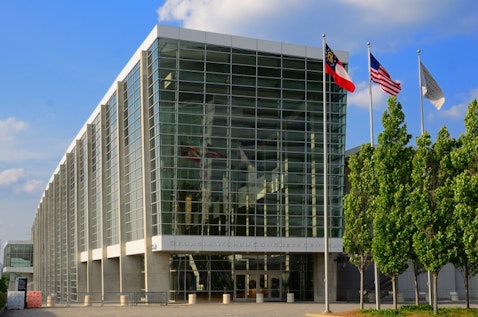 congress, world, georgia, atlanta, building, exterior, glass, downtown, event hall, modern building, facility, modern architecture, conference hall, landmark, architectural, 10 Biggest Conference Centers in the US