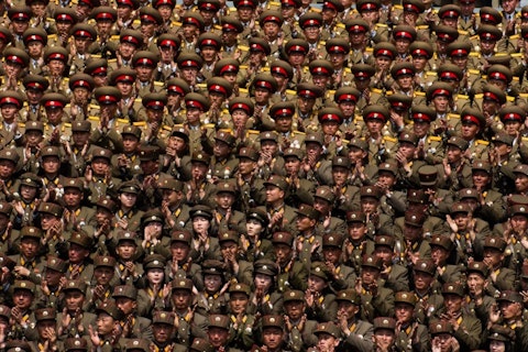 kim, un, jong, north, pyongyang, korea, korean, circa, male, war, sung, communistic, armed, soldier, military, camouflage, security, asia, protection, parade, forces, april,