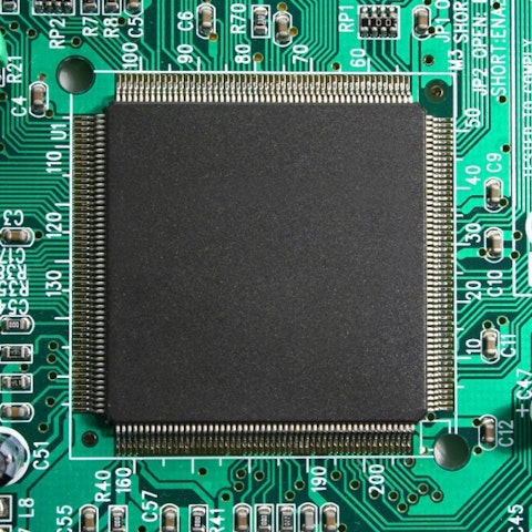 chip, micro, cpu, processor, black, logic, board, closeup, network, matrix, program, printed, green, white, future, central, compact, micron, data, nanometer, digital, cyber,