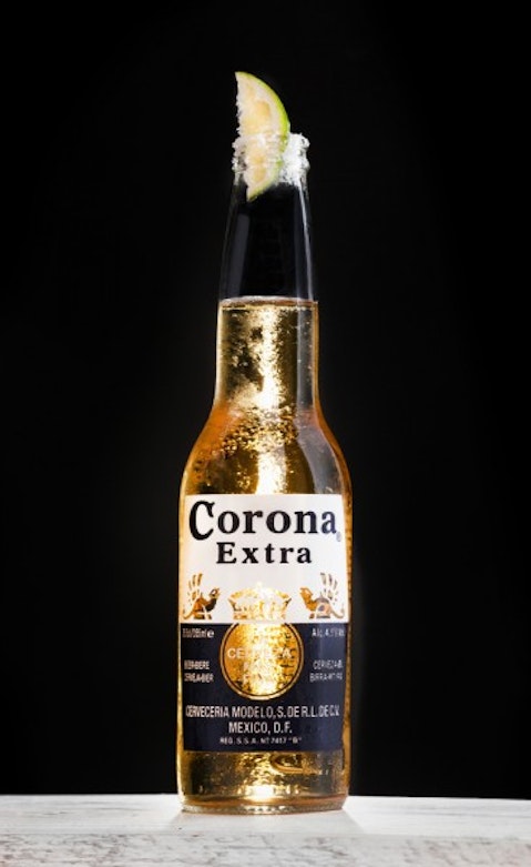 corona, beer, cold, lemon, table, mexican, extra, lime, black, editorial, and,