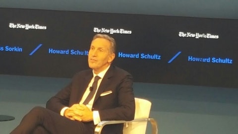 Starbucks (SBUX) CEO Howard Schultz: Here’s How the Future Looks Like in the Age of Ecommerce 