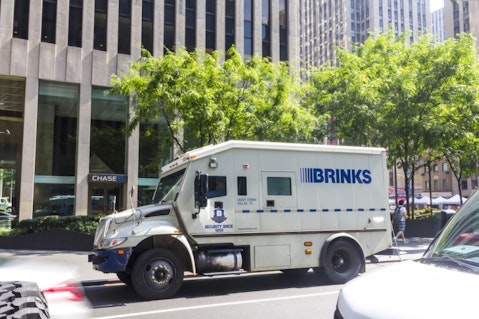 The Brink's Company, Brinks BCO Safe Truck Heist Money shutterstock_405208039
