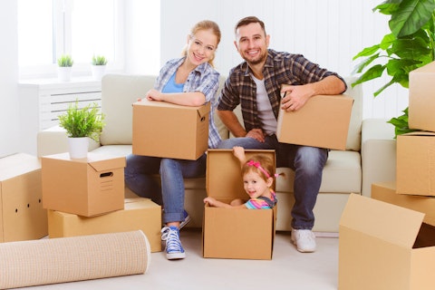 adult, apartment, box, boy, cardboard, casual, caucasian, child, children, container, couple, dad, daughter, family, father, female, flat, girl, happiness, happy, home, house, indoors, kid, lifestyle, love, male, man, mom, mortgage, mother, move, moving, new, packing, parent, people, person, portrait, property, real, room, smile, smiling, son, together, unpacking, woman, young