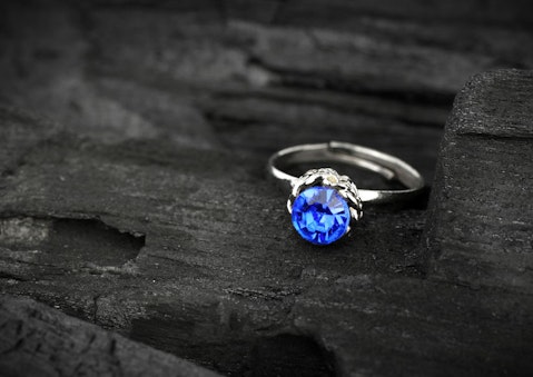 accessory, background, black, blue, brightly, brilliant, coal, colorful, colourful, crystal, dark, decoration, diamonds, expensive, exposition, fashion, few, gem, gemstone, gift, glow, glowing, jewel, jewellery, jewelry, luxury, macro, object, one, precious, ring, shining, silver, soft, stone, valuable