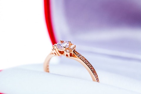 6 Best Vintage Rose Gold Diamond Engagement Rings on Etsy 