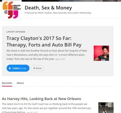death sex money