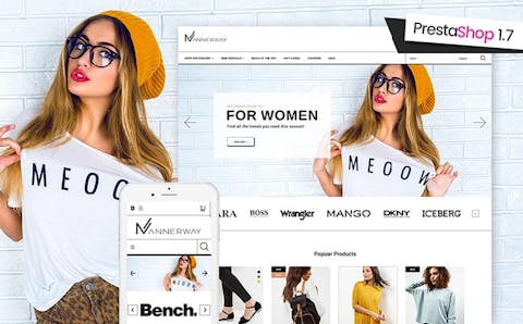 Trendy Mannerway Fashion Clothes PrestaShop Theme