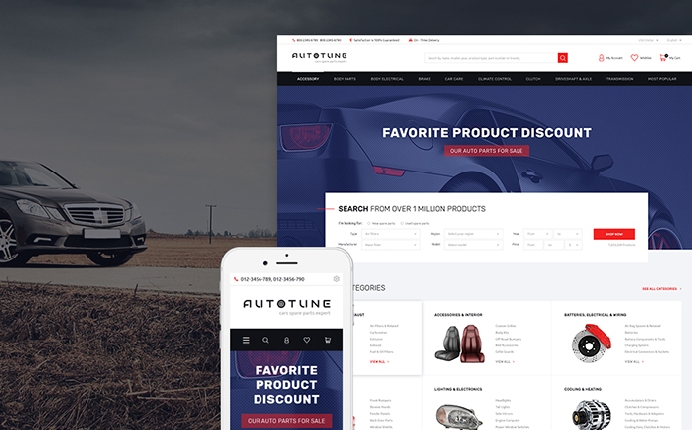 Impeccable Autotune Responsive PrestaShop Theme