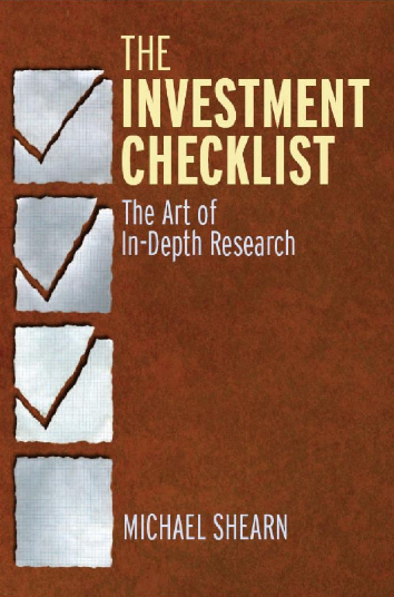 #16 The Investment Checklist - Michael Shearn (2)