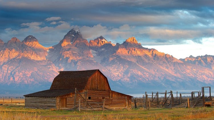 Mormon Barn, Teton National Forest