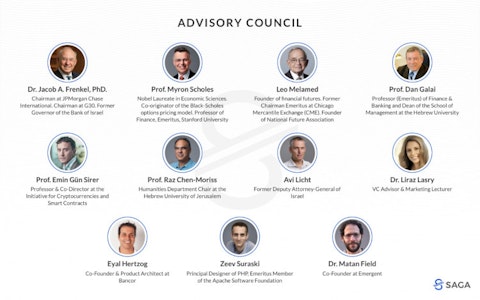 Saga Advisory Council