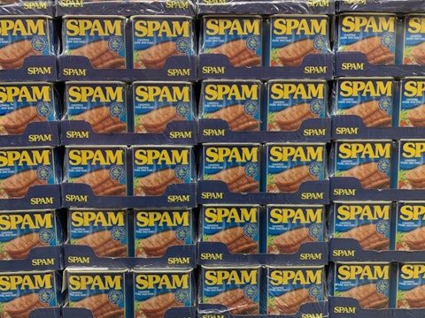 Spam, Food, Meat Loaf, Can, Goods