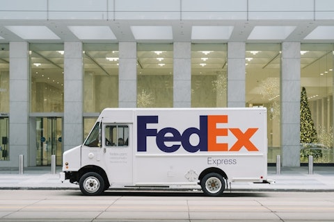 fedEx, delivery, vehicle