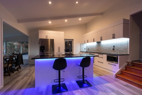 Led. lighting. kitchen