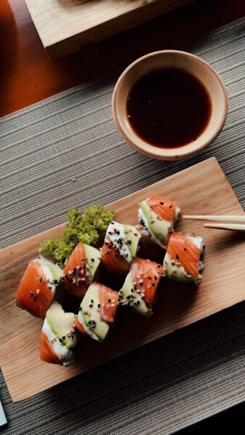 sushi, china, food
