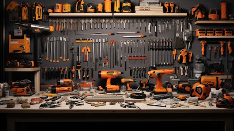 A workshop full of tools and supplies, showcasing the range of products available.